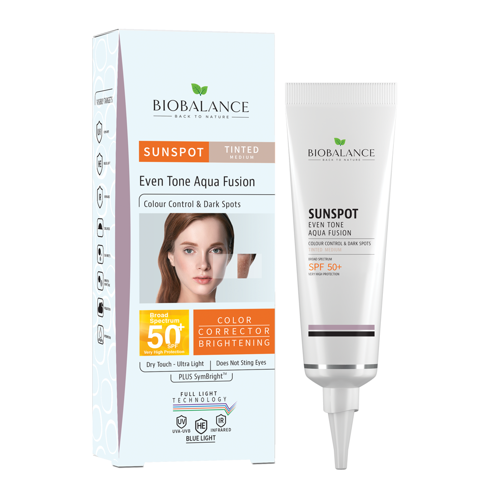 BIOBALNCE Sunspot Even Tone Aqua Fusion  color control & Dark spots Uv+ DIGITAL PROTECTION  40 ml
